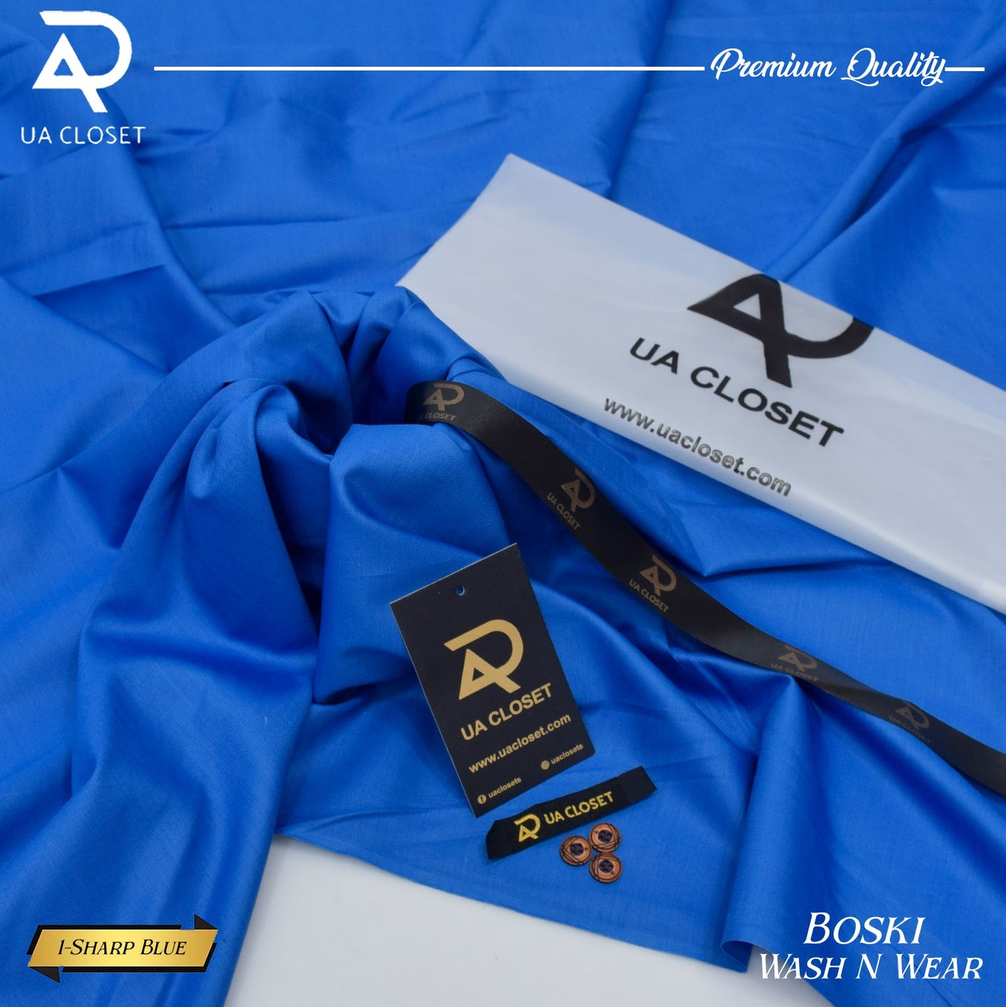 Korean Boski Wash n Wear Suits, Gift Packing For Men( On Pack of 2 Suits inclued a Gift Watch+ Key Chain)