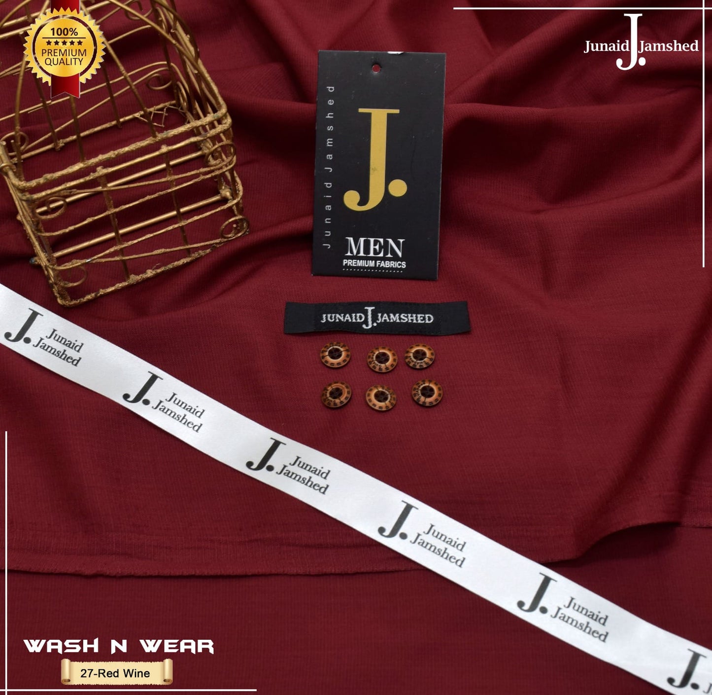 J. Slub Yarn Wash n Wear for Summer Executive class Fabric