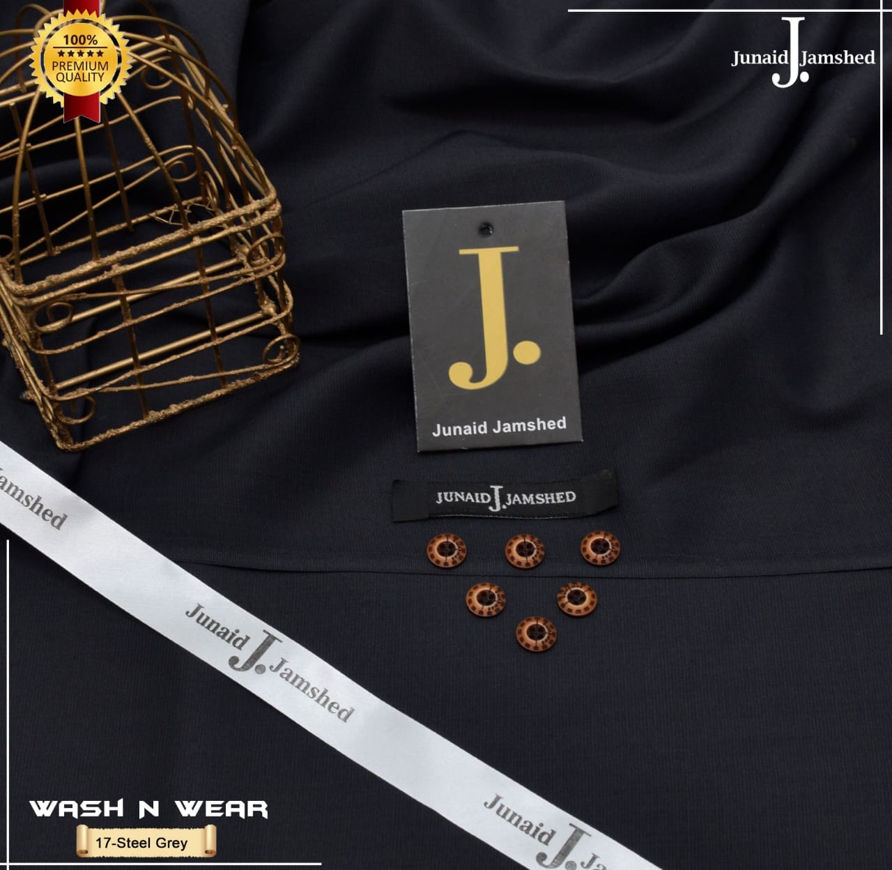 J. Slub Yarn Wash n Wear for Summer Executive class Fabric