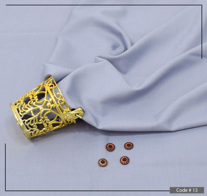 Korean Boski Wash n Wear Suits, Gift Packing For Men( On Pack of 2 Suits inclued a Gift Watch+ Key Chain)
