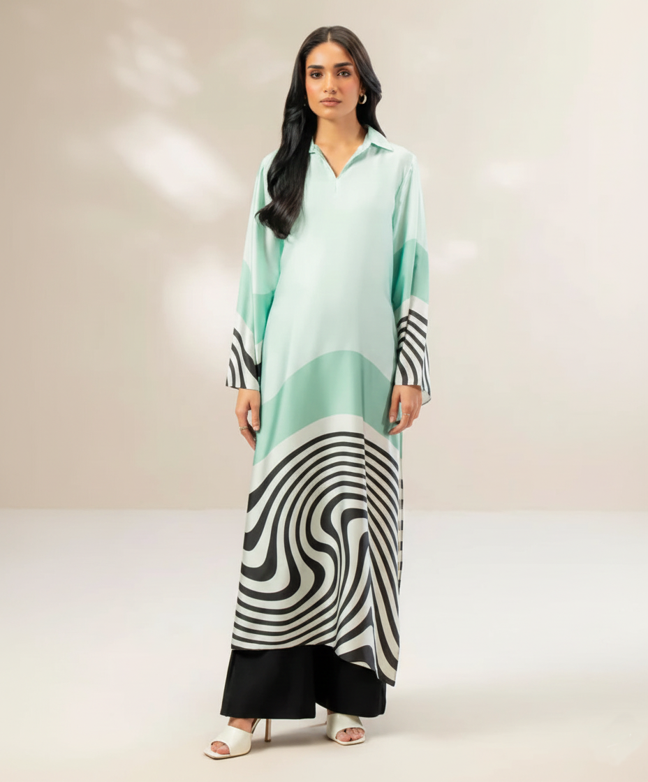 Co-Ord Set Ladies Unstitched 2 PC #029