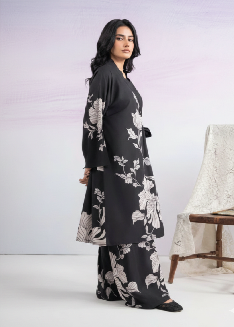 Co-Ord Set Ladies Unstitched 2 PC #064