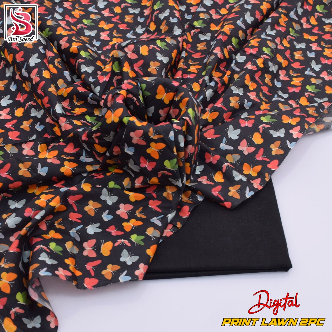 Lawn Ladies: 2-Piece Unstitched Floral Print #171