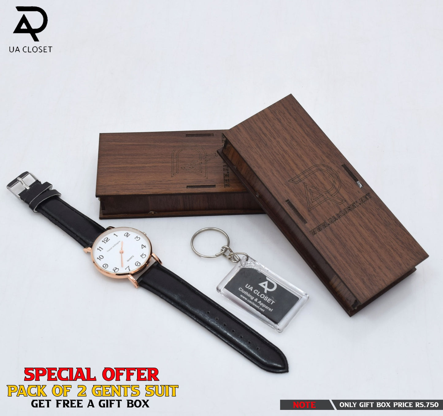 Korean Boski Wash n Wear Suits, ( دو سوٹ کی خریداری پر ایک واچ اور کی چین بلکل فری )