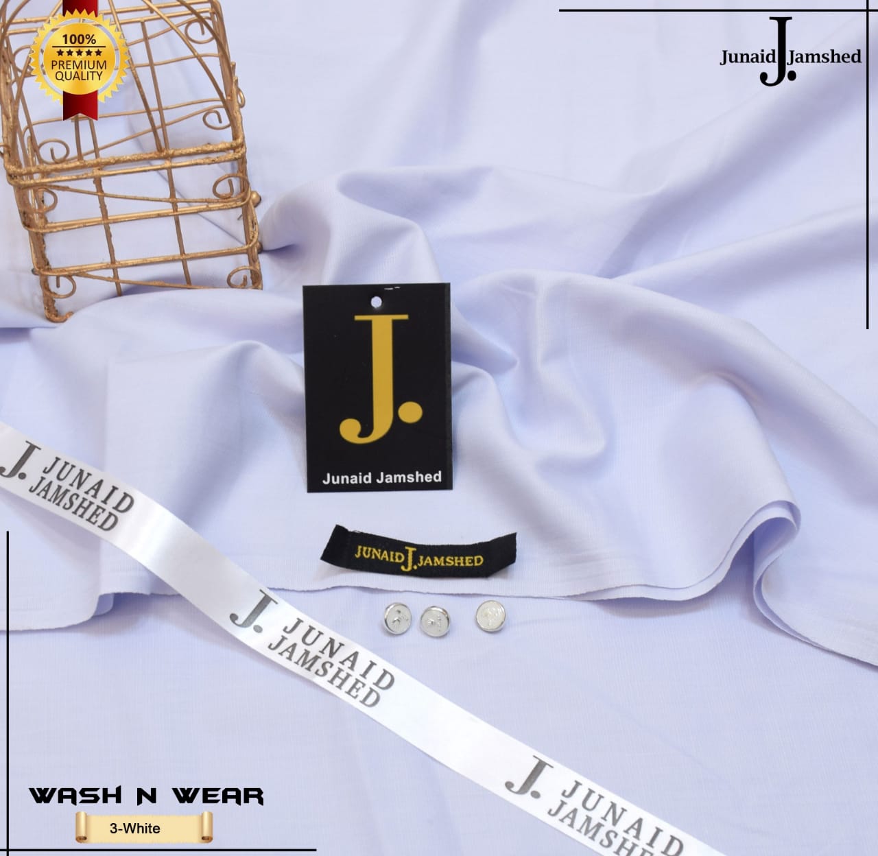 J. Slub Yarn Summer Wash n Wear Executive class Fabric