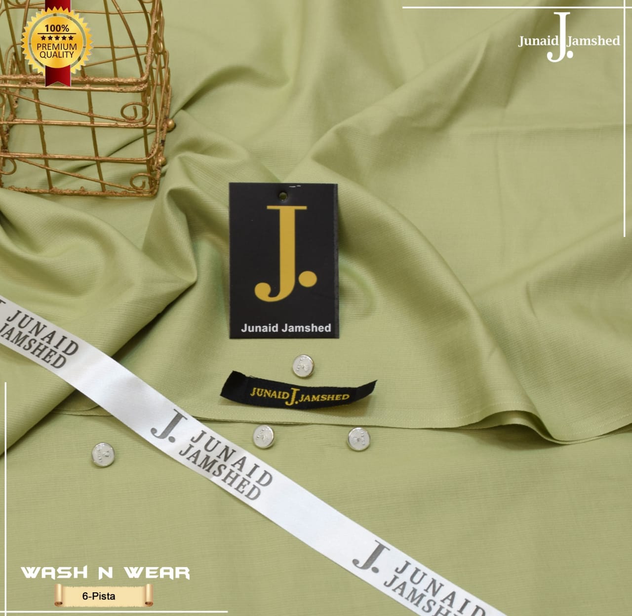 J. Slub Yarn Summer Wash n Wear Executive class Fabric