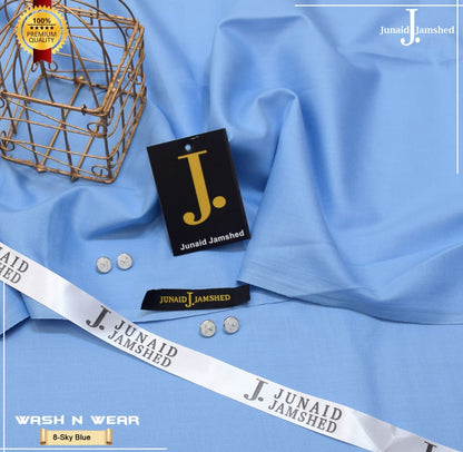 J. Slub Yarn Summer Wash n Wear Executive class Fabric