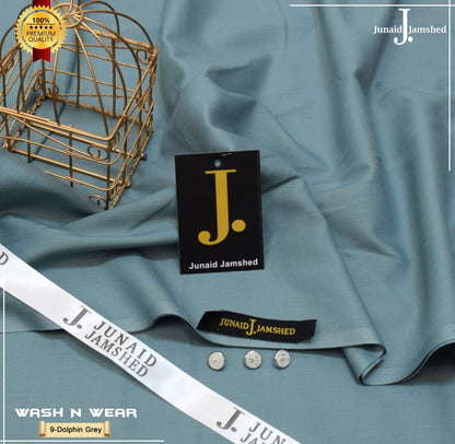 J. Slub Yarn Summer Wash n Wear Executive class Fabric