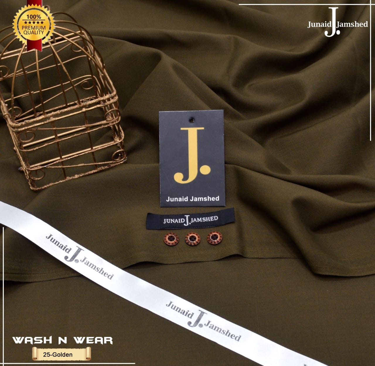 J. Slub Yarn Summer Wash n Wear Executive class Fabric