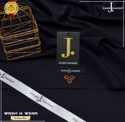 J. Slub Yarn Summer Wash n Wear Executive class Fabric