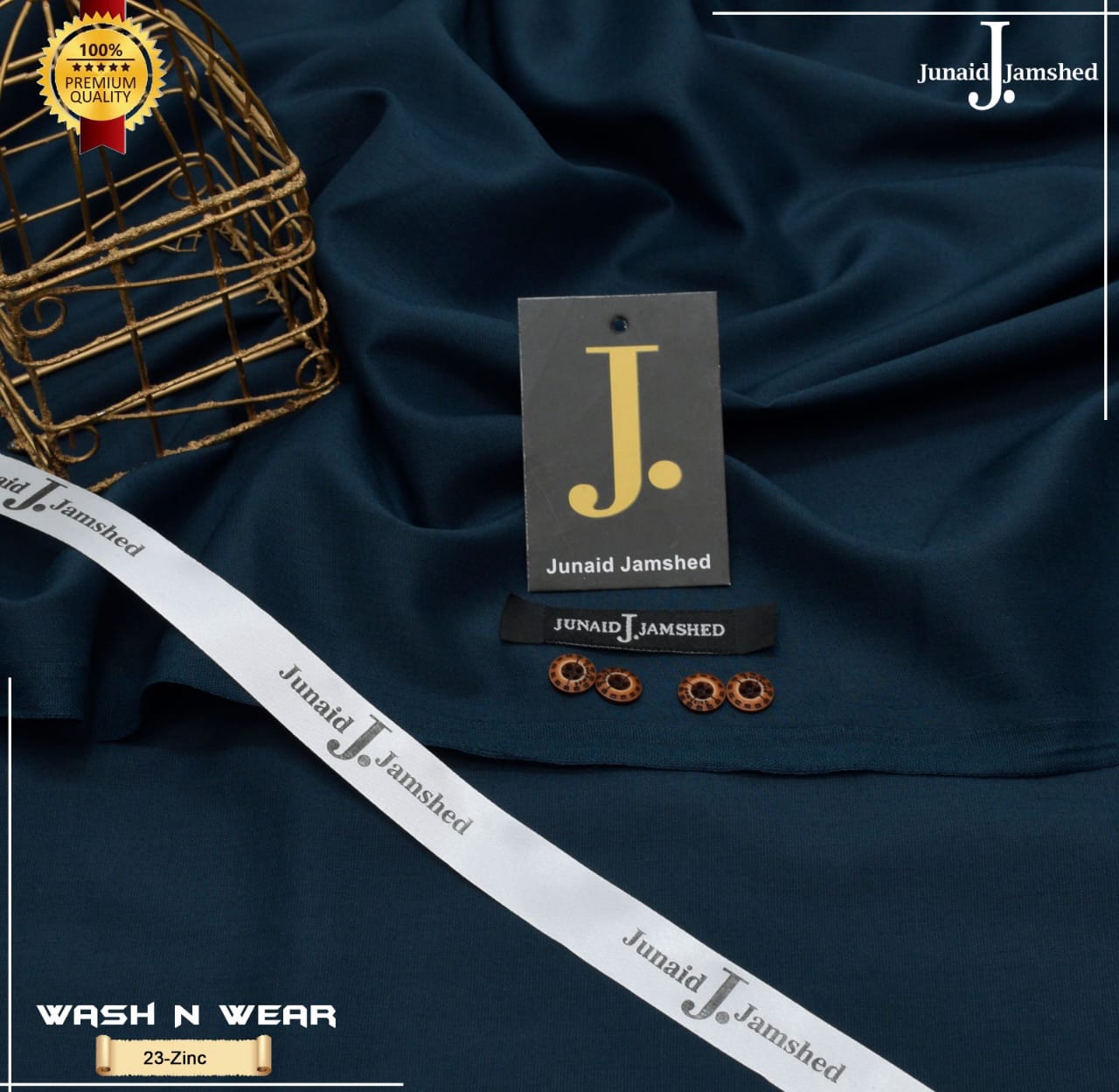 J. Slub Yarn Summer Wash n Wear Executive class Fabric