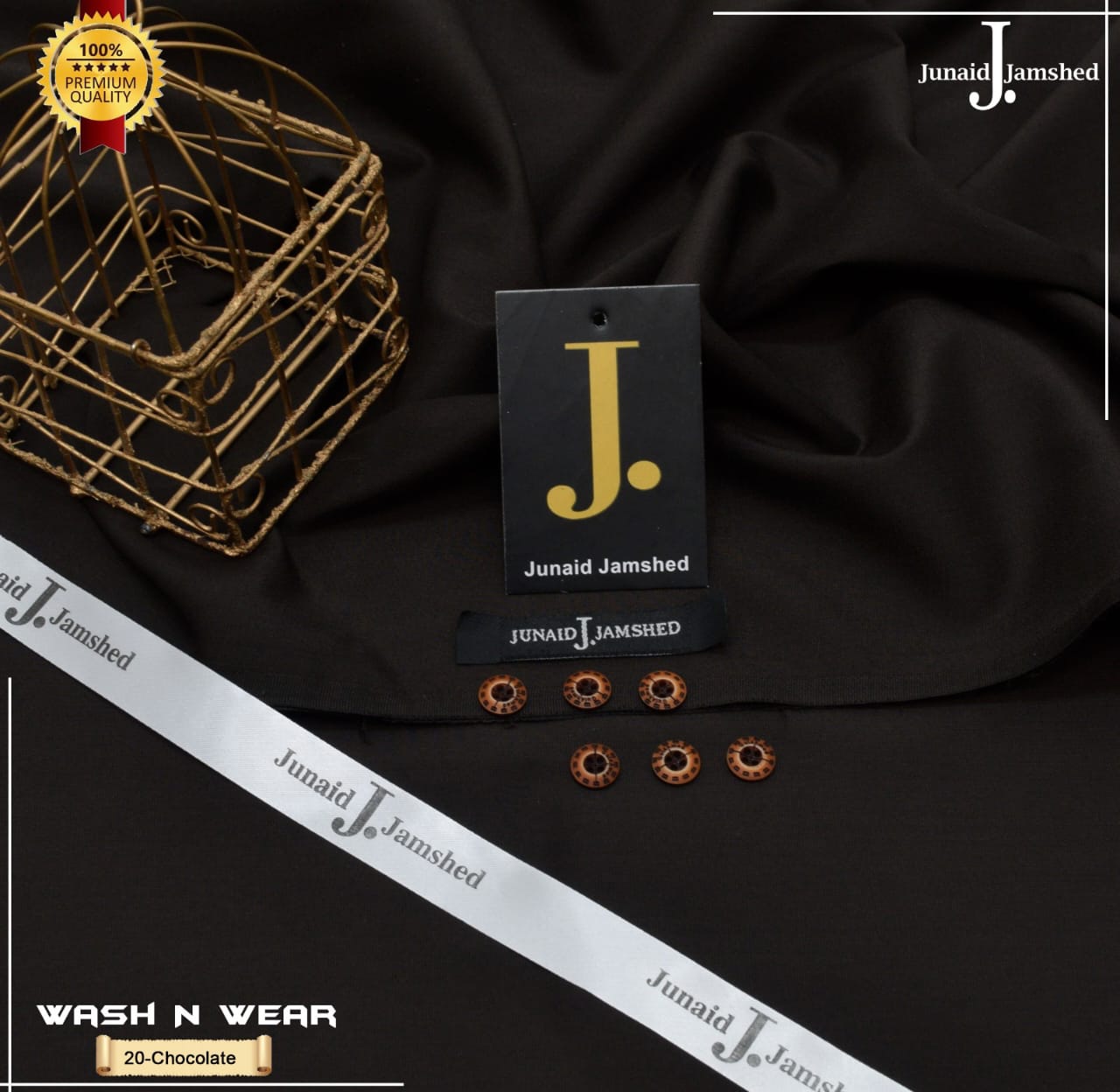 J. Slub Yarn Summer Wash n Wear Executive class Fabric