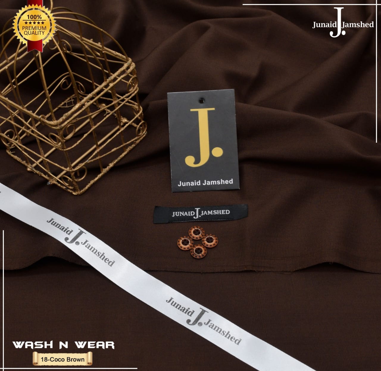 J. Slub Yarn Summer Wash n Wear Executive class Fabric